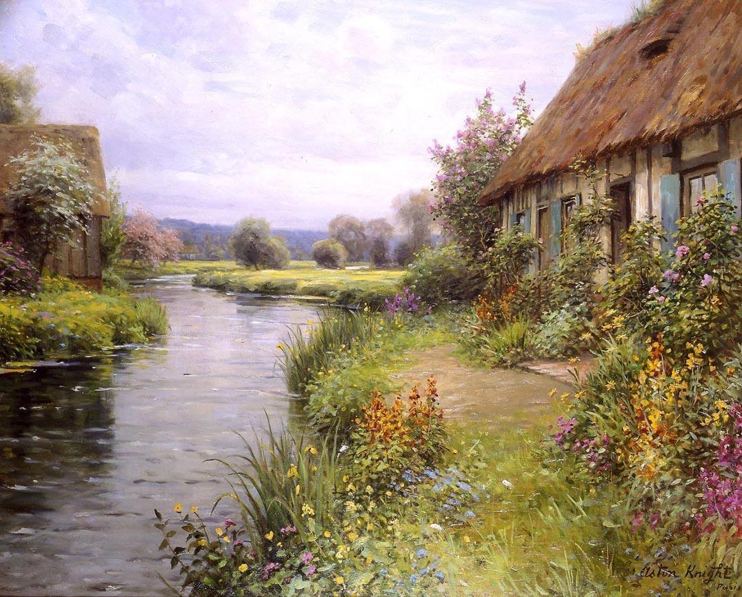Louis Aston Knight Famous Paintings